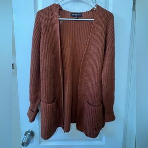 Almost Famous Brown Cardigan